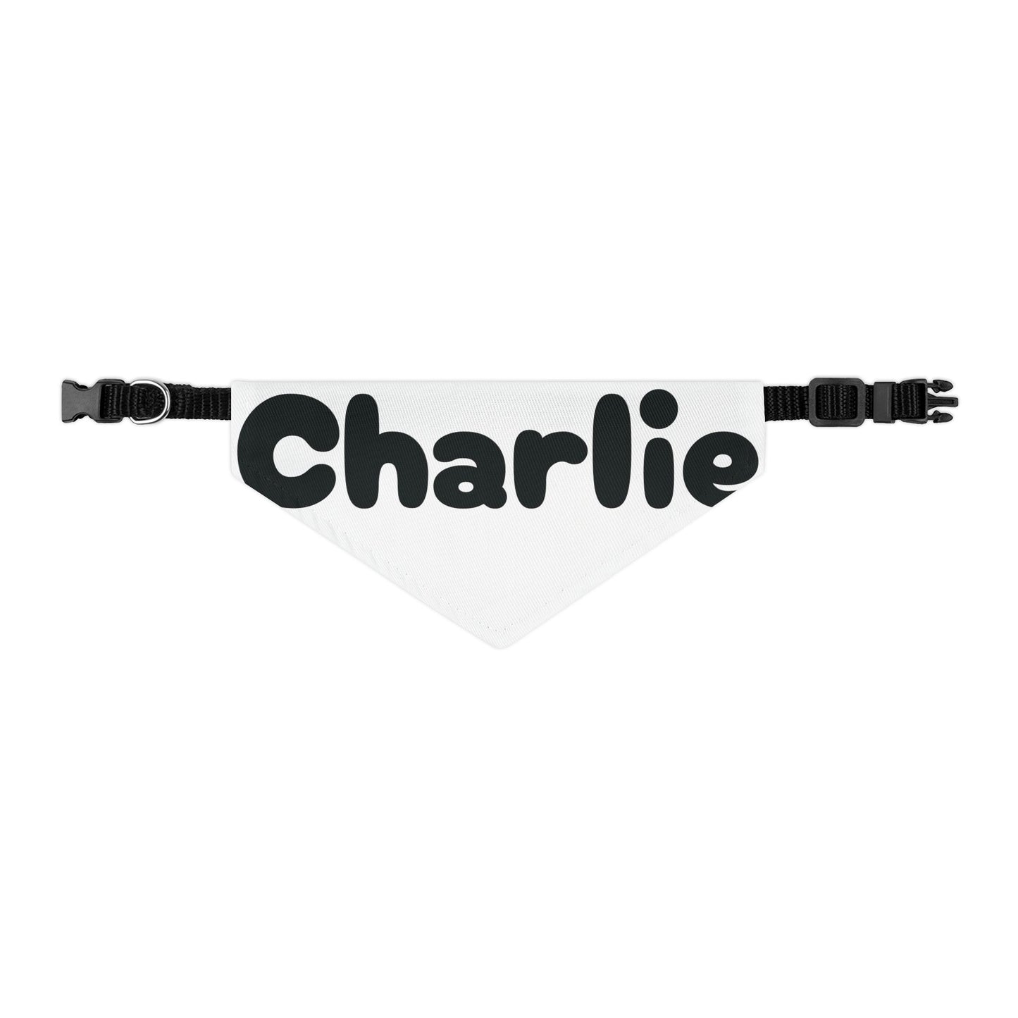 Personalized Pet Bandana Collar - Custom Name Dog Accessory